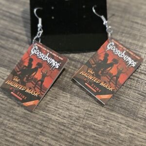 Goosebumps The Haunted Mask Earrings